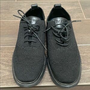 Cole Haan Men's Black Knit Shoes